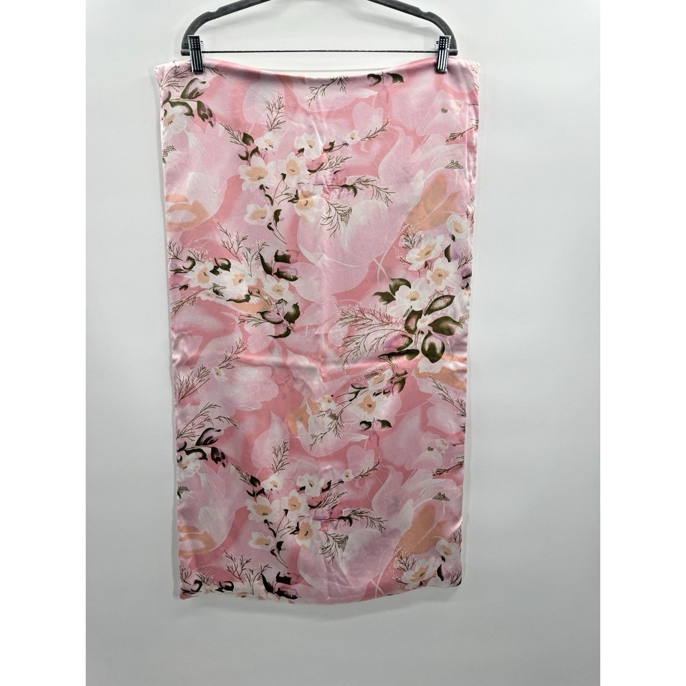 Silk Pillow Case King Size SLPBaby 6A Pink Floral 100% Pure Mulberry Silk Zip